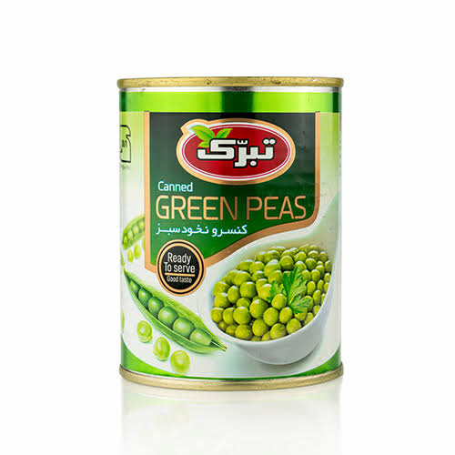 قیمت کنسرو نخود فرنگی تبرک